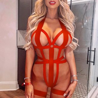 DIER Europe and the United States foreign trade sexy underwear sexy women's one-piece hollow strap