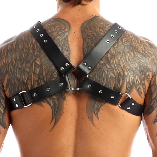 adult sex toys men's binding clothing leather flirting clothing alternative binding props - Image 3