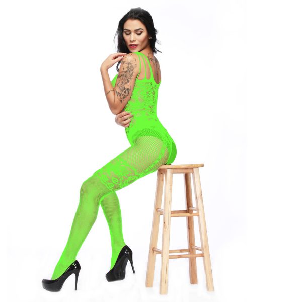 European and American Jacquard Sling Sexy Nets Sexy Underwear Hollow Open Sling Transparent W085 - Image 6