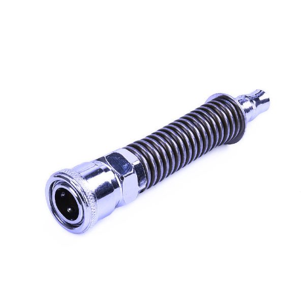 Sex machine spring connector plug reciprocating telescopic machine accessories gun bending adaptive elastic joint