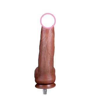 【7-7.5CM】super Large, Super Soft and Super Artificial, Realistic and Meat-feeling Double-layer Liquid Silicone Sundo-meat Bull Giant