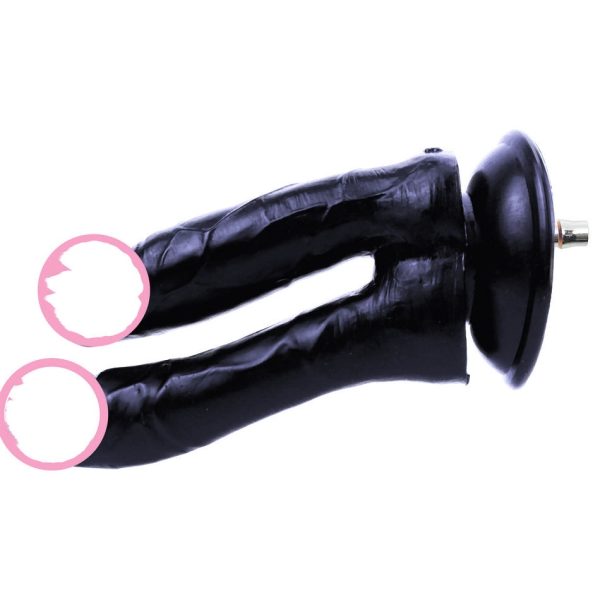 [3.5cm] SMACHINE sex machine plug double anal sex vagina double penis-double head No.1