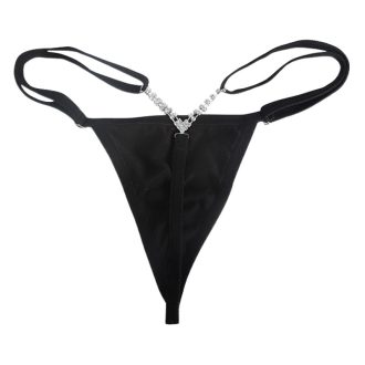 Sexy Rhinestone Body Chain: Nightclub Party Thong Jewelry