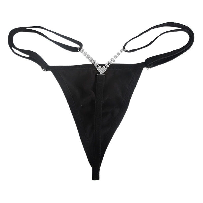 Rhinestone Body Chain: Sexy Thong Jewelry for Nightclub Parties