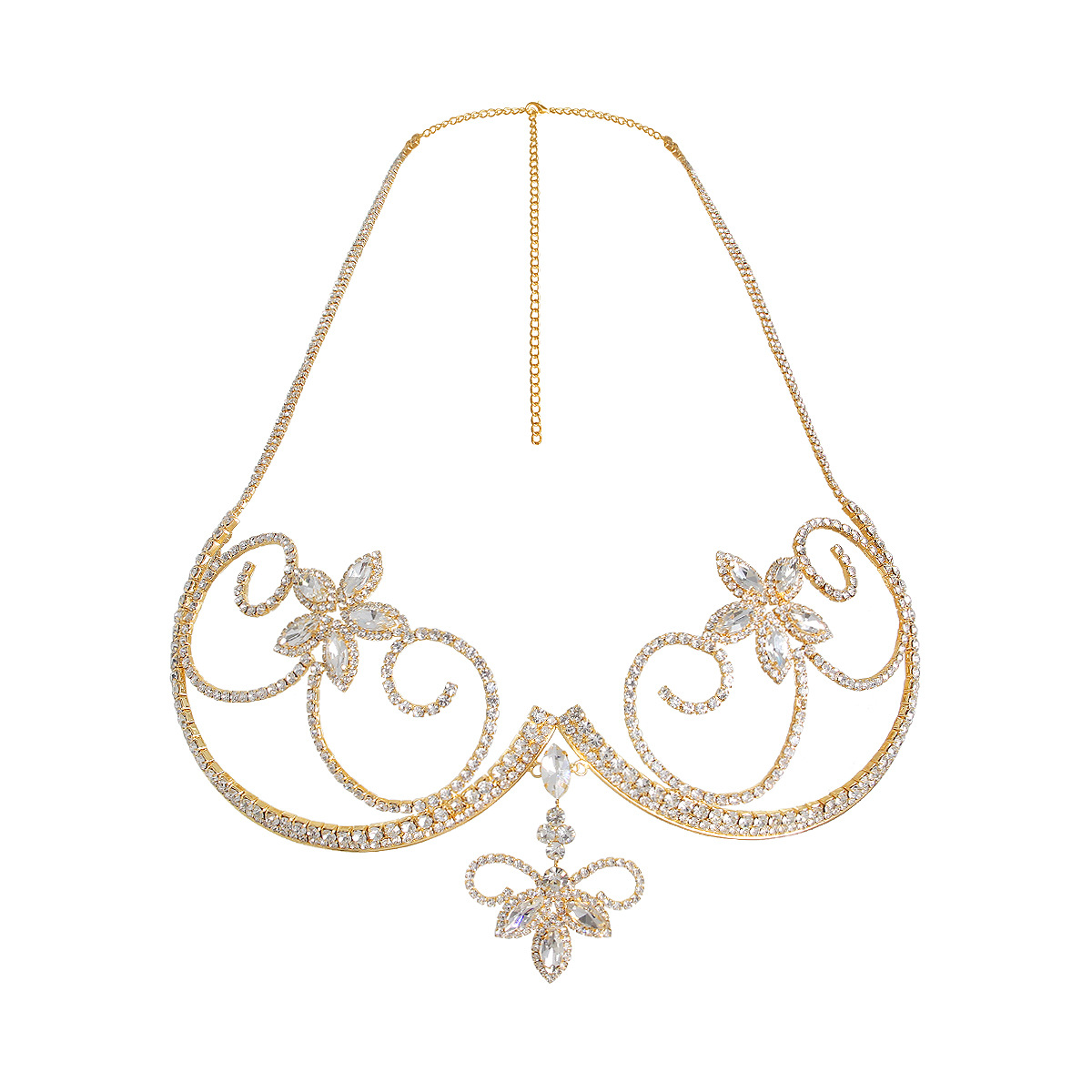 Rhinestone Body Chain: Sexy Nightclub Jewelry for Women - Image 5