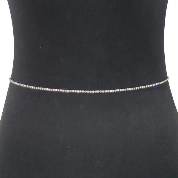 Sparkling Rhinestone Body Chain: European American Fashion Waist Belt - Image 5
