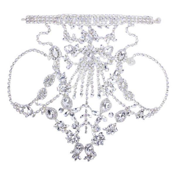 Luxury Rhinestone Body Chain: Sexy Diamond Chest Chain for Women