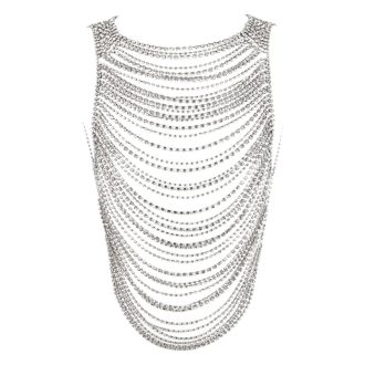 Explosive Body Chain: Men's Multi-Layer Chest Jewelry