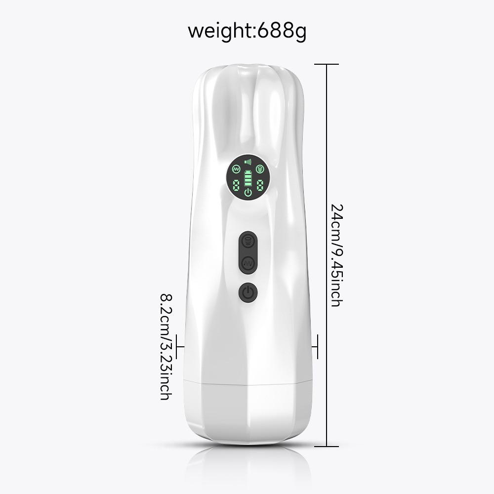 GT50 Aircraft Cup: Vibration Heating Penis Exerciser for Men - Image 5