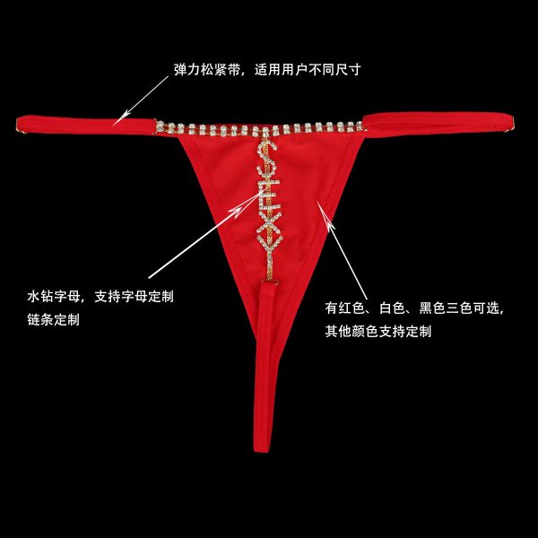 Sexy Rhinestone Body Chain: European Bikini Chest Jewelry for Women - Image 3