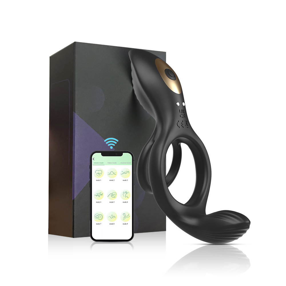 Jason App Controlled Double Ring: Enhance Pleasure & Performance - Image 5
