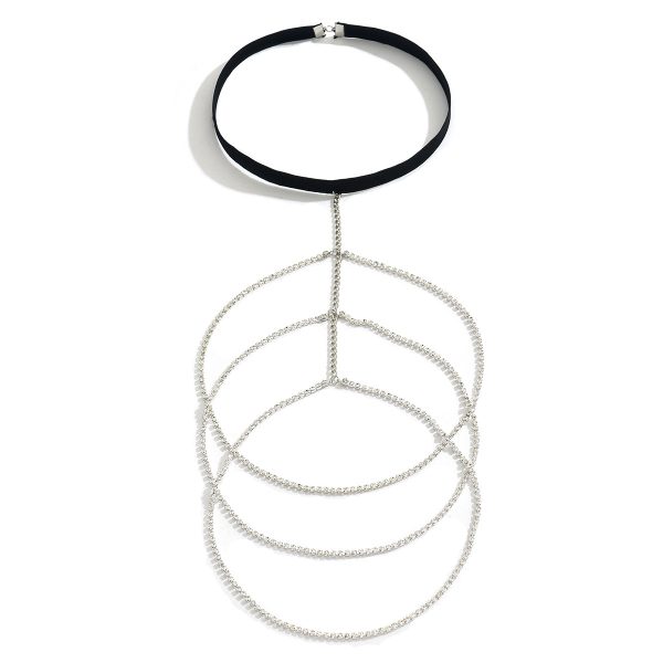 Diamond Thigh Chain: Sexy Multi-Layer Body Jewelry for Women - Image 5