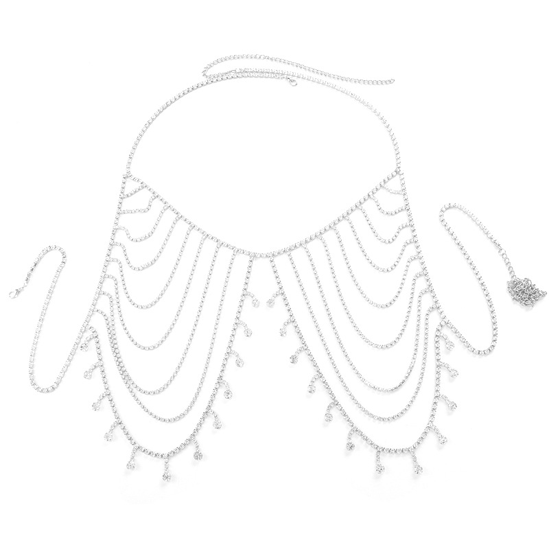 Sexy Tassel Body Chain: Women's Chest Necklace Jewelry - Image 5