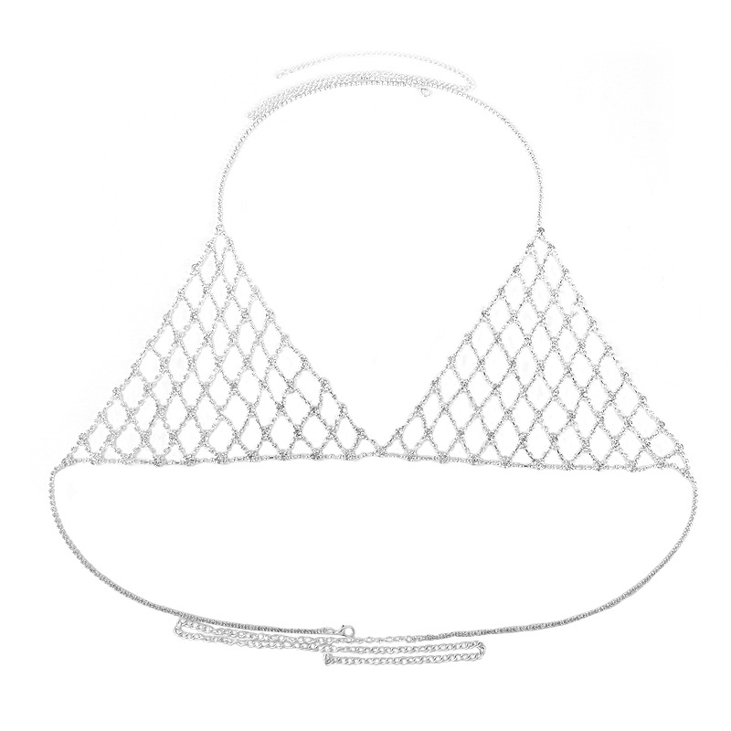 Diamond Rhinestone Body Chain Bra: Sexy Nightclub Jewelry - Image 5