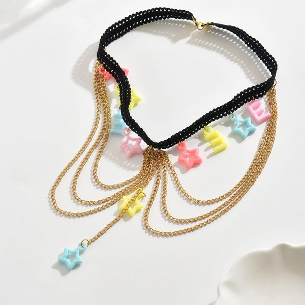 Dopamine Star Thigh Ring: Summer Hollow Chain Body Jewelry - Image 3