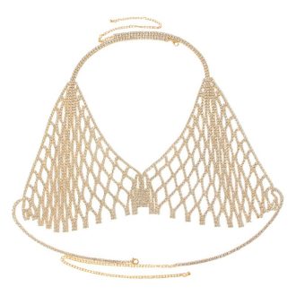 Rhinestone Body Chain: Sexy Diamond Bikini Jewelry for Beach