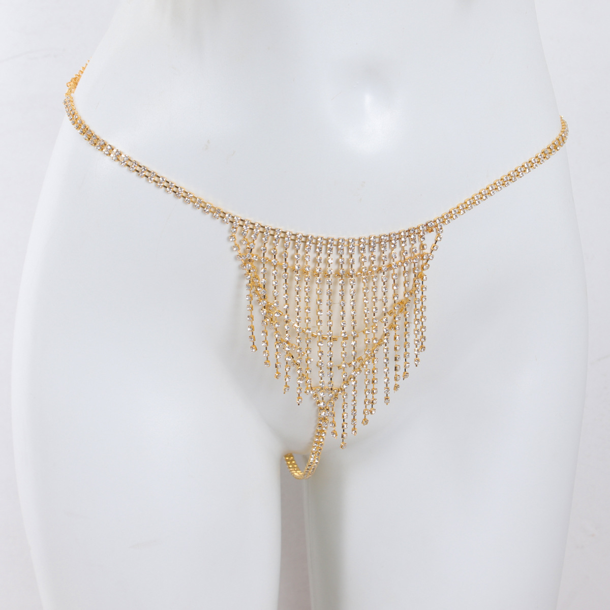 Rhinestone Body Chain: Sexy Bikini Chest Chain for Women - Image 8
