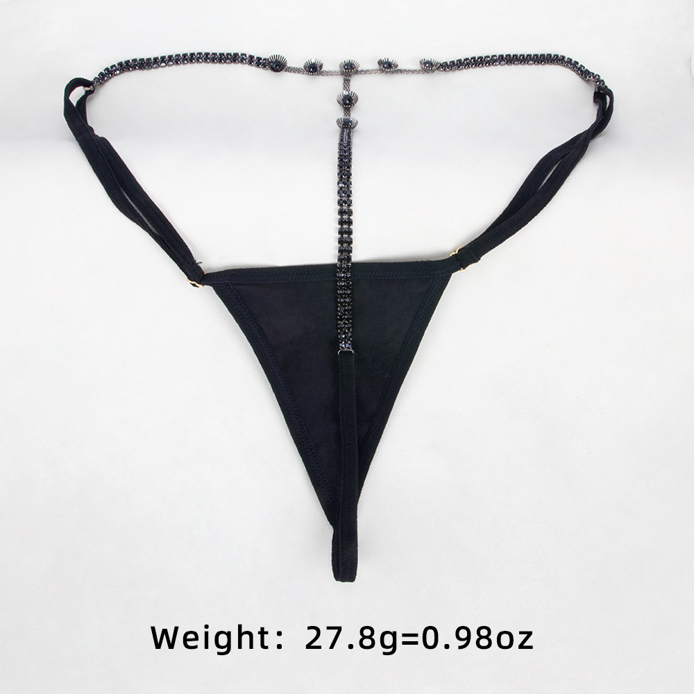 Rhinestone Tassel Body Chain Thong: Sexy Bikini Jewelry - Image 5