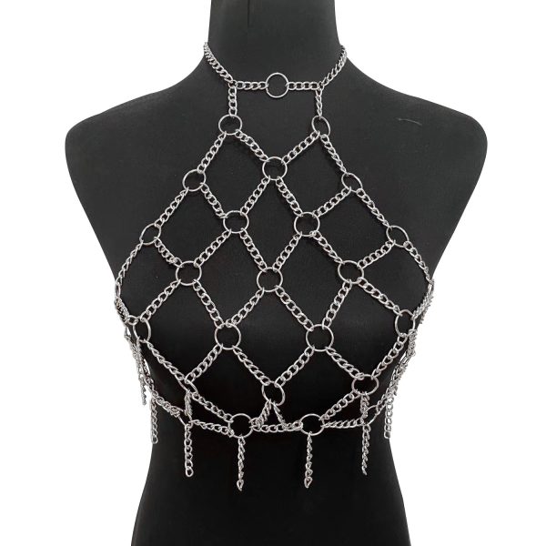 Metal Ring Mesh Body Chain: Hot Girl Nightclub Sexy Fashion DL0001 - Image 5