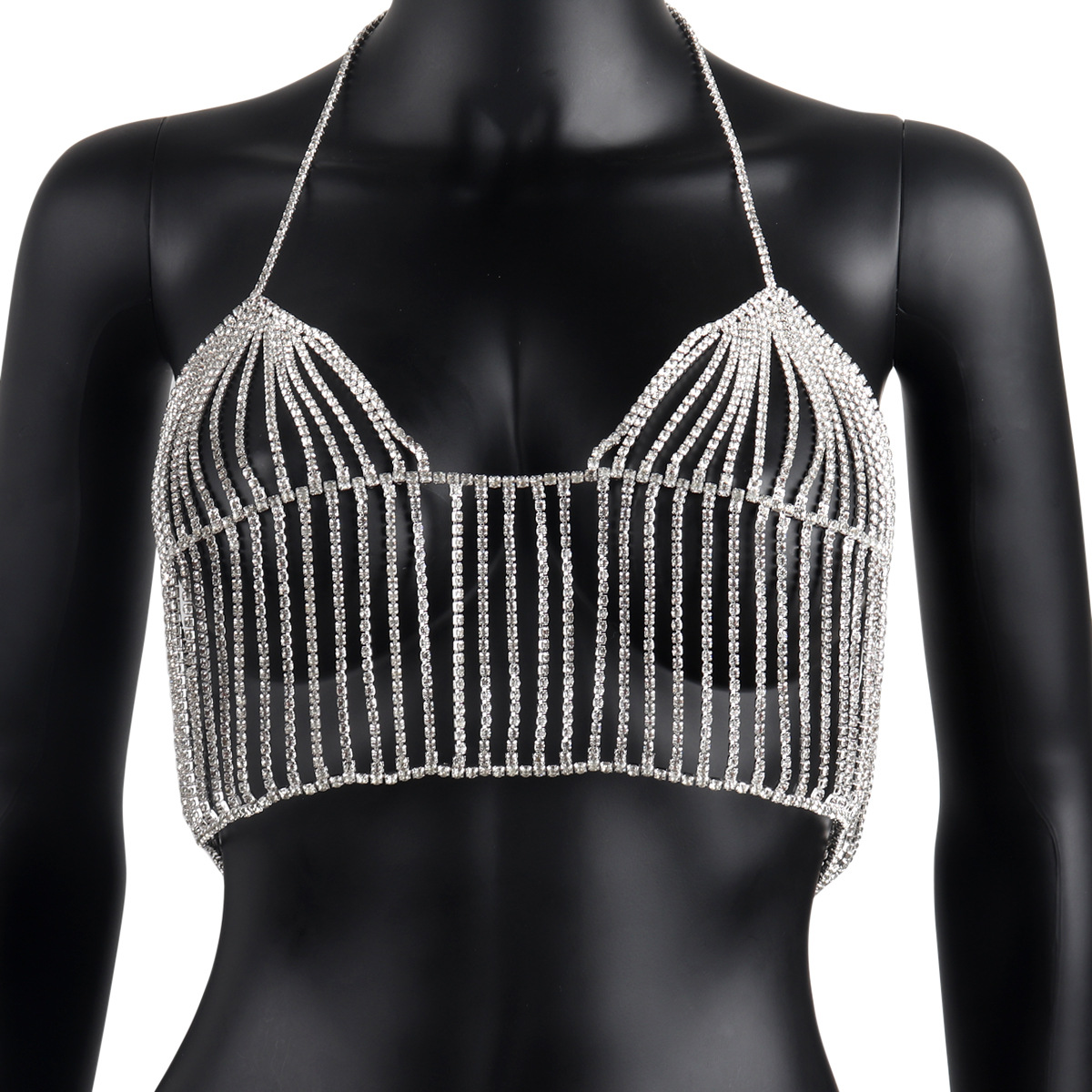 Rhinestone Body Chain: Sexy Beach Tassel Jewelry - Image 3