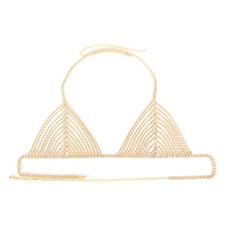 Rhinestone Body Chain: Sexy Diamond Bra Bikini Jewelry for Summer