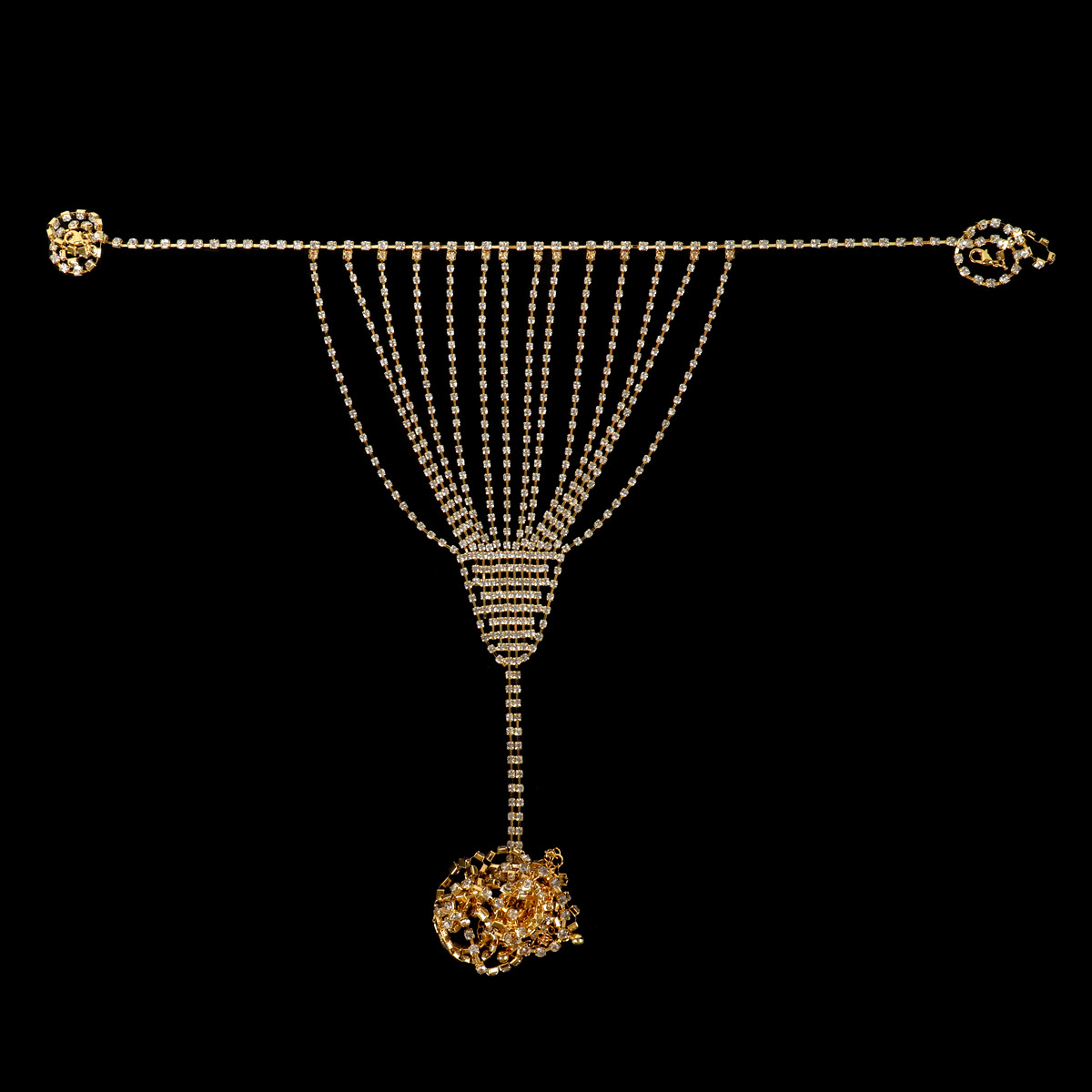 Rhinestone Body Chain: Sexy Beach Tassel Jewelry - Image 10