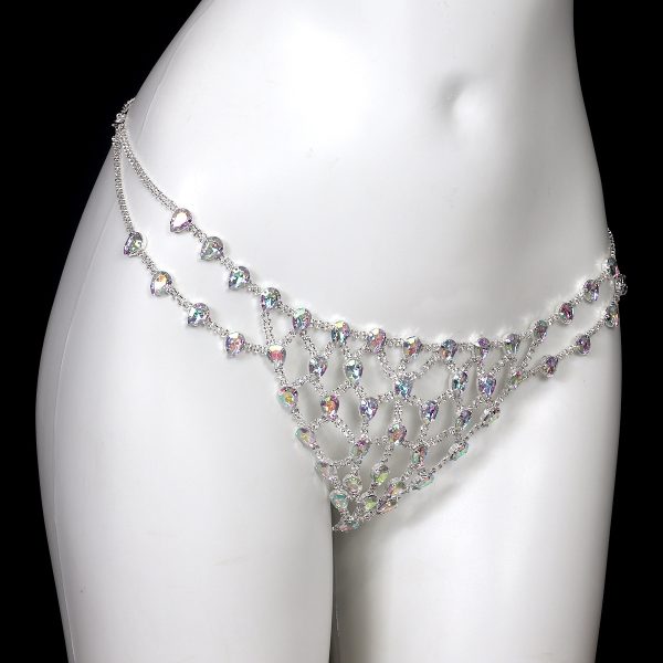 Rhinestone Body Chain Bra Set: Sexy Crystal Lingerie Jewelry - Image 7