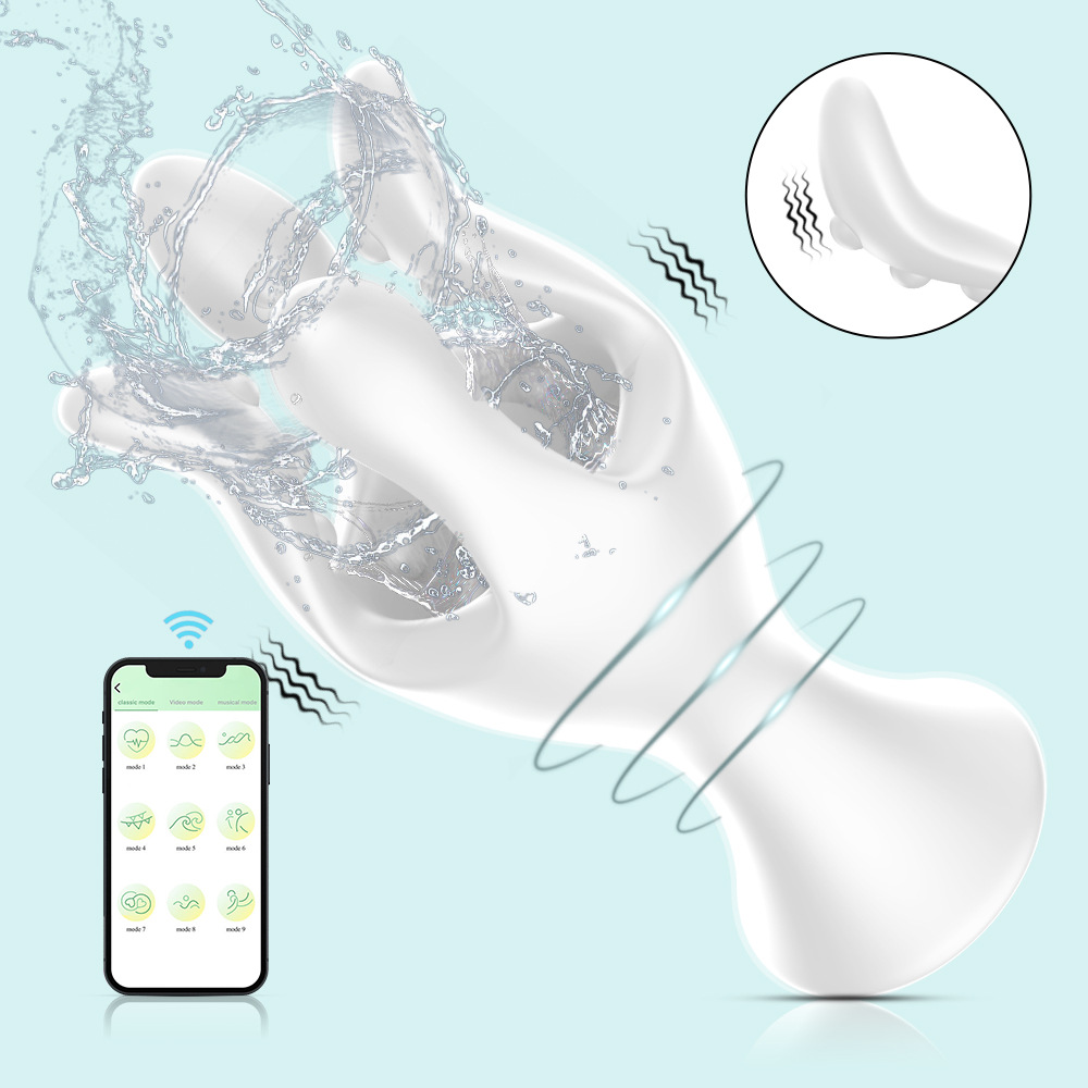 Electric Airplane Cup: Vibrating Penis Trainer for Men's Pleasure - Image 5