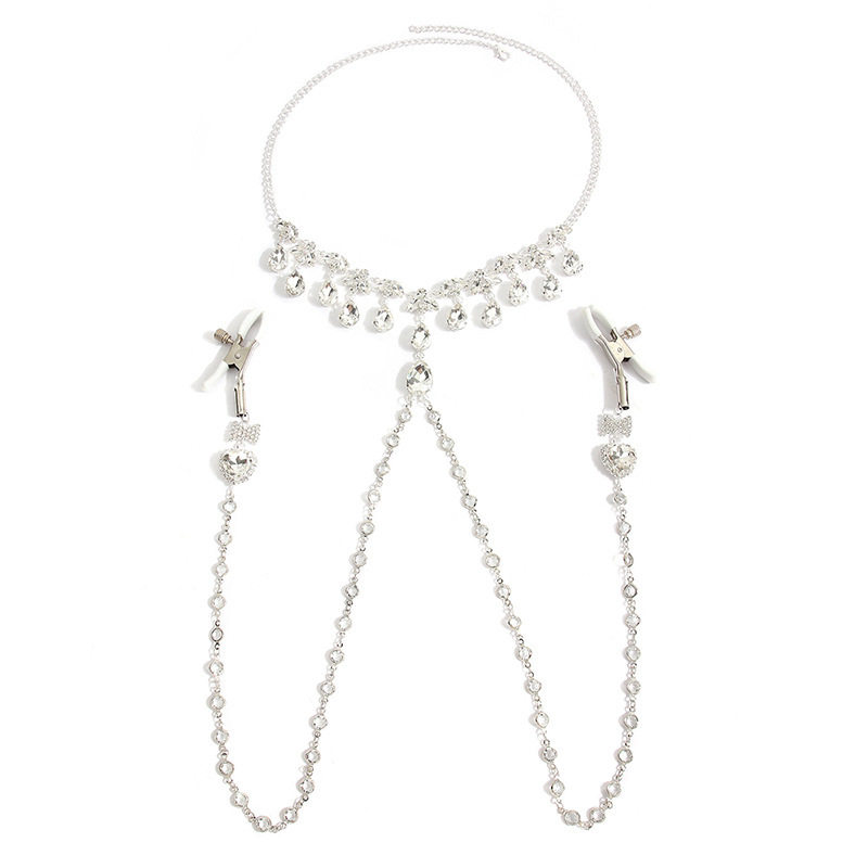 Diamond Bow Body Chain: Sexy Rhinestone Bikini Waist Jewelry - Image 5