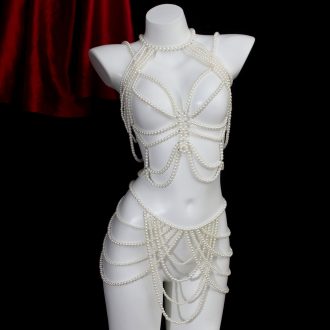 Pearl Body Chain Set: Sexy Waist Jewelry Fashion