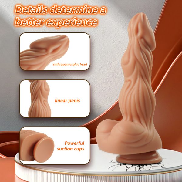 Dragon Beard Dildo: Silicone Anal Dilator & Masturbator for Men & Women - Image 2