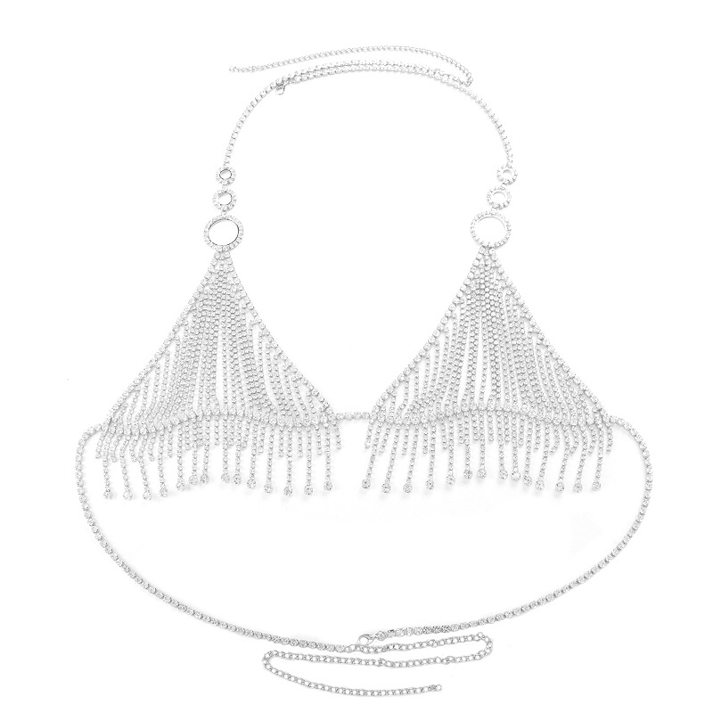 Sparkling Rhinestone Bikini Body Chain: Hot Girl Summer Beach Jewelry - Image 6