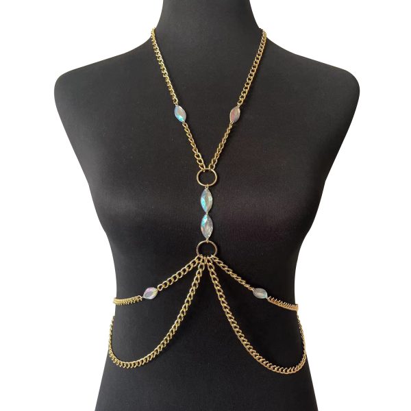 Trendy Acrylic Bikini Body Chain: Europe & US Fashion DL0022 - Image 6