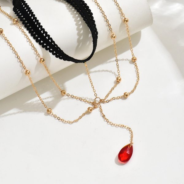 Sexy Ruby Tassel Thigh Chain - European American Body Jewelry - Image 4