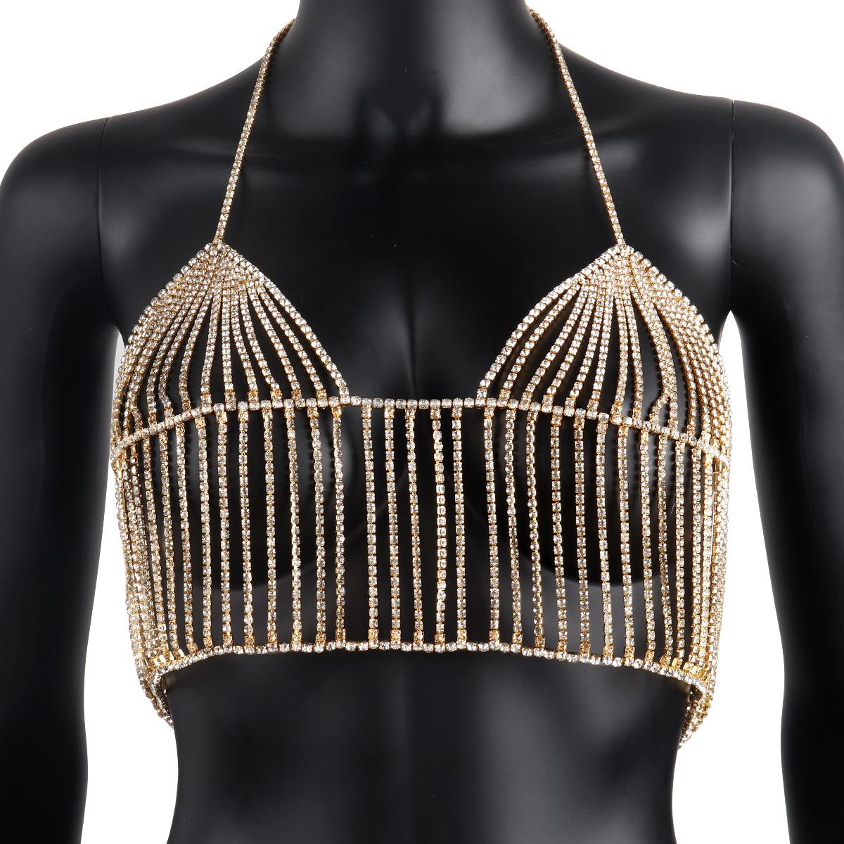 Rhinestone Body Chain: Sexy Beach Tassel Jewelry - Image 5