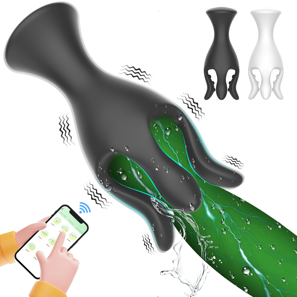 Electric Airplane Cup: Vibrating Penis Trainer for Men's Pleasure