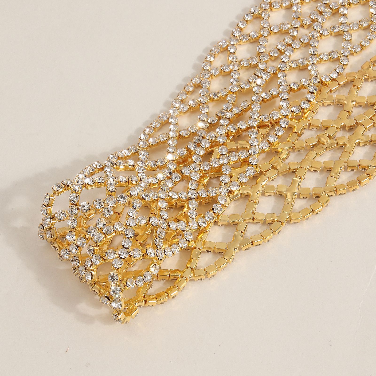 Rhinestone Body Chain: Sexy Tassel Chest Chain for Women - Image 3