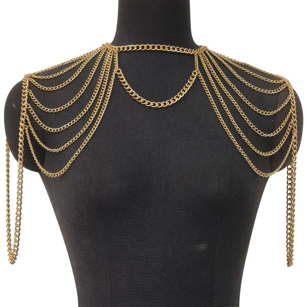 Sexy Body Chain: European & American Metal Shoulder Chain - Hot Girl Summer Accessory - Image 5