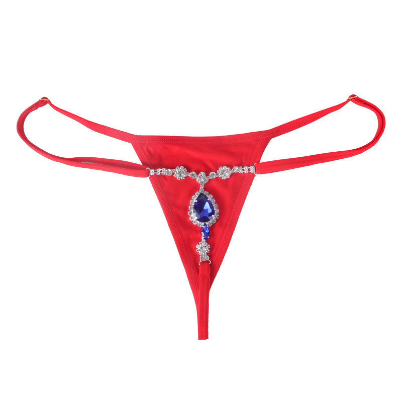 Diamond Rhinestone Body Chain Thong: Sexy Nightclub Lingerie - Image 6