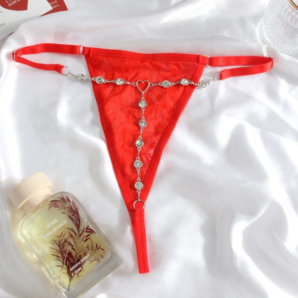 Diamond Bikini G-String: Sexy Body Chain Panties for Beach & Nightclub - Image 8