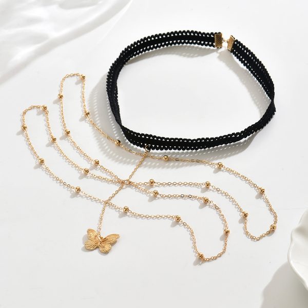 Butterfly Pendant Leg Chain: Sexy Tassel Body Jewelry - Image 3