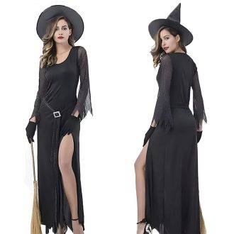 Halloween Witch Costume: Sexy Witch Dress for Women's Party Cosplay