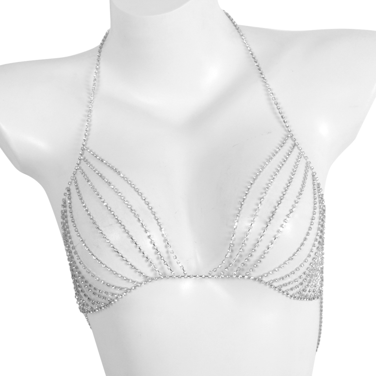 Rhinestone Bra Chain: Sexy Diamond Body Chain for Women - Image 4