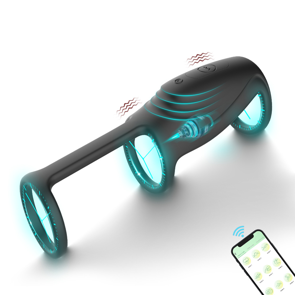 Kevin Wireless Remote Cock Ring: Delay Ejaculation & Enhance Pleasure - Image 3