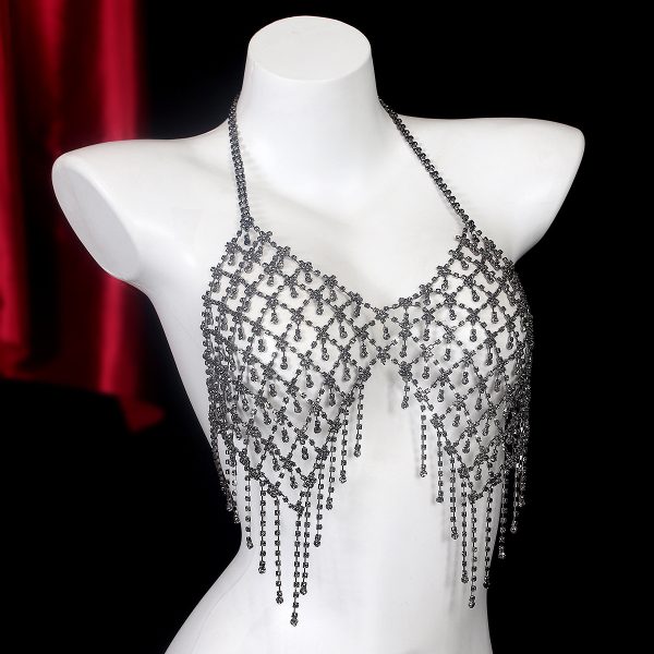 Diamond Tassel Body Chain: Sexy Bikini Jewelry for Club & Party
