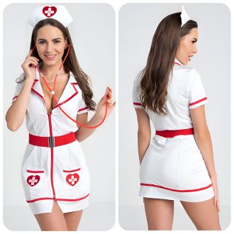 Factory  European and American  sexy underwear nurse uniform sexy suit Halloween role-playing nurse uniform