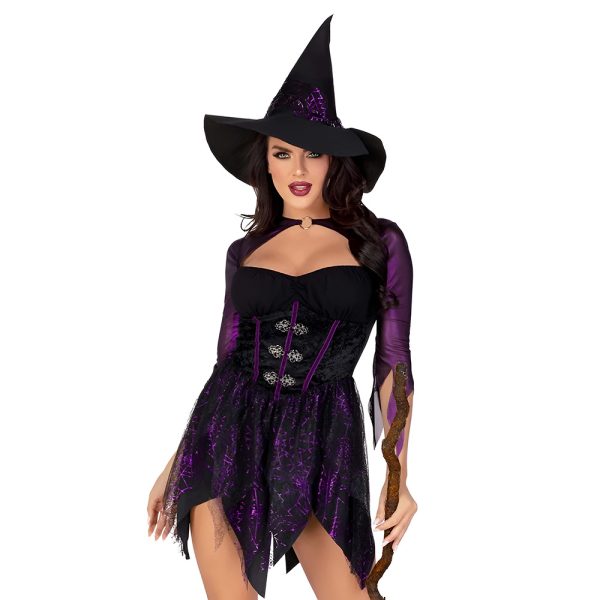 Halloween Witch Costume  Sexy suit cosplay Party Uniform Stage Performance Costume Dress Up suit - Image 5