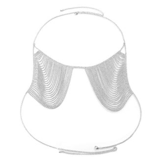 Sexy Tassel Body Chain Bra: Diamond Bikini Beach Nightclub Jewelry
