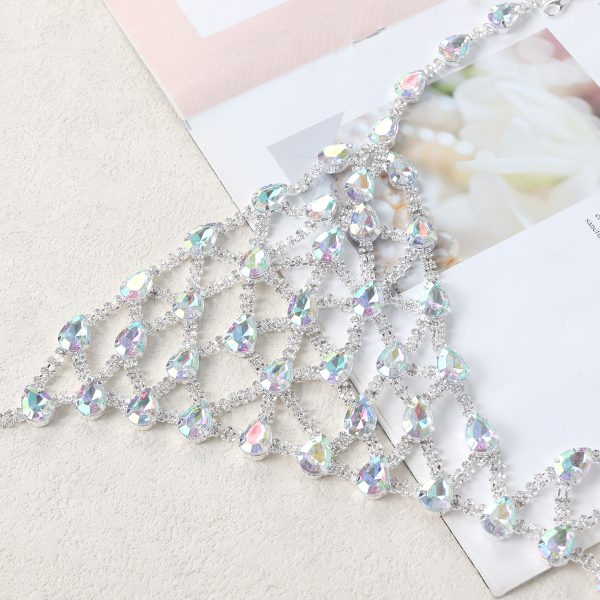 Rhinestone Body Chain Bra Set: Sexy Crystal Lingerie Jewelry - Image 3