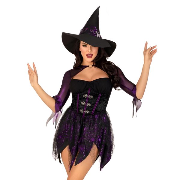 Halloween Witch Costume  Sexy suit cosplay Party Uniform Stage Performance Costume Dress Up suit